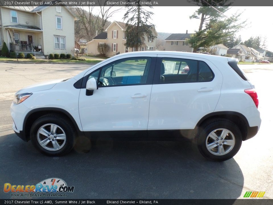 2017 Chevrolet Trax LS AWD Summit White / Jet Black Photo #11