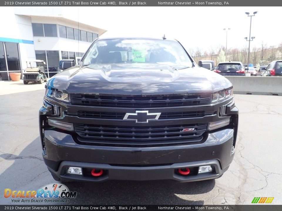 2019 Chevrolet Silverado 1500 LT Z71 Trail Boss Crew Cab 4WD Black / Jet Black Photo #12