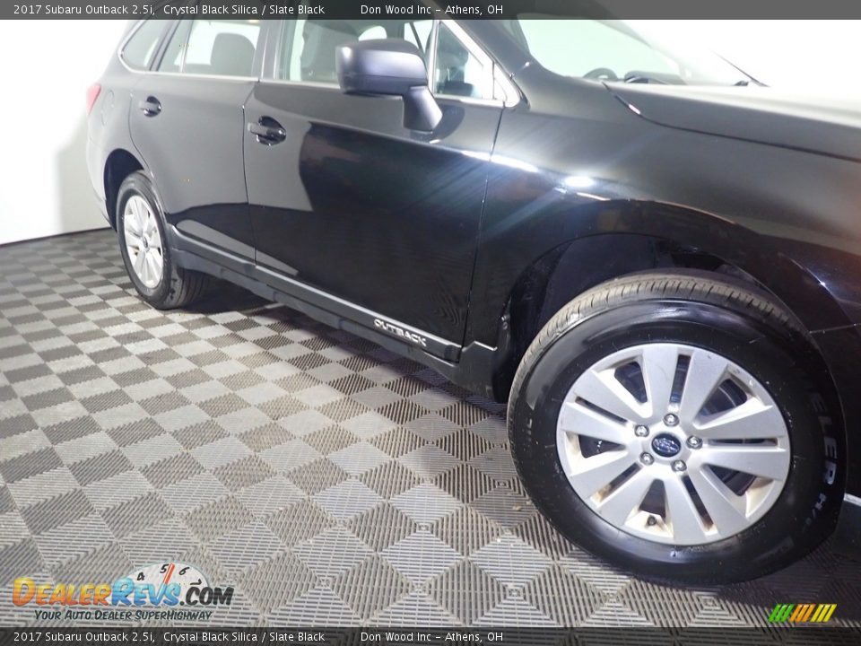 2017 Subaru Outback 2.5i Crystal Black Silica / Slate Black Photo #4