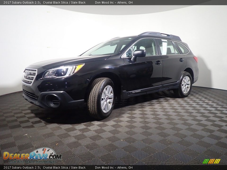 2017 Subaru Outback 2.5i Crystal Black Silica / Slate Black Photo #8