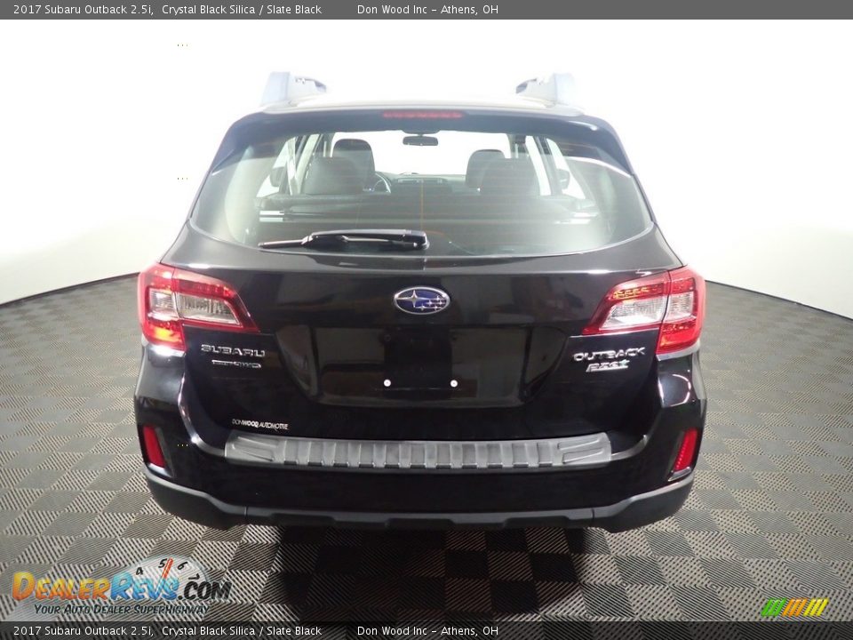 2017 Subaru Outback 2.5i Crystal Black Silica / Slate Black Photo #13