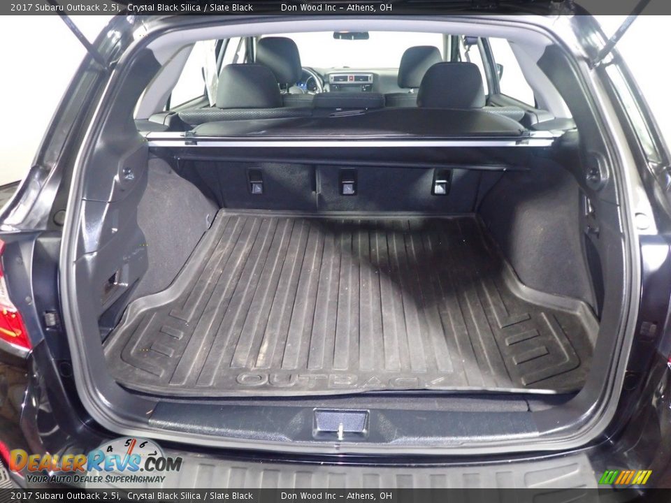 2017 Subaru Outback 2.5i Crystal Black Silica / Slate Black Photo #15