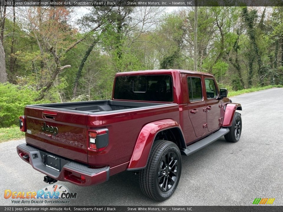 2021 Jeep Gladiator High Altitude 4x4 Snazzberry Pearl / Black Photo #6