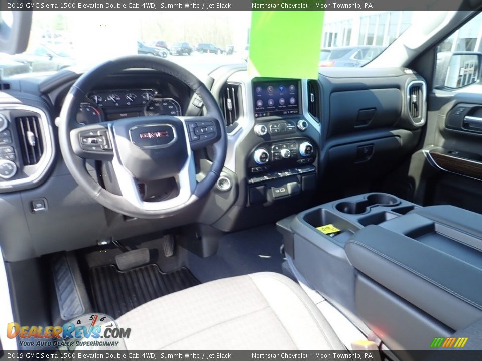 2019 GMC Sierra 1500 Elevation Double Cab 4WD Summit White / Jet Black Photo #22