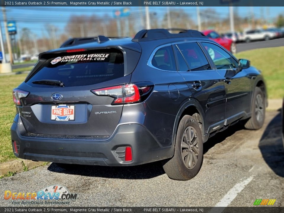 2021 Subaru Outback 2.5i Premium Magnetite Gray Metallic / Slate Black Photo #4