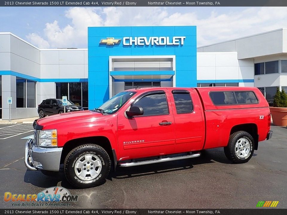 2013 Chevrolet Silverado 1500 LT Extended Cab 4x4 Victory Red / Ebony Photo #1