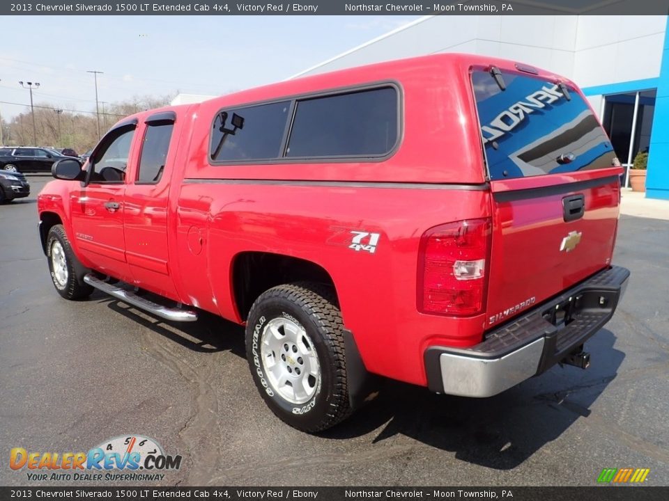 2013 Chevrolet Silverado 1500 LT Extended Cab 4x4 Victory Red / Ebony Photo #4