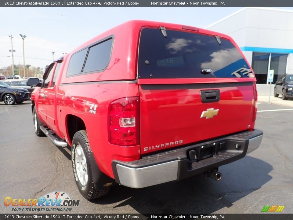 2013 Chevrolet Silverado 1500 LT Extended Cab 4x4 Victory Red / Ebony Photo #5