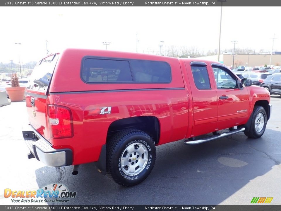 2013 Chevrolet Silverado 1500 LT Extended Cab 4x4 Victory Red / Ebony Photo #8