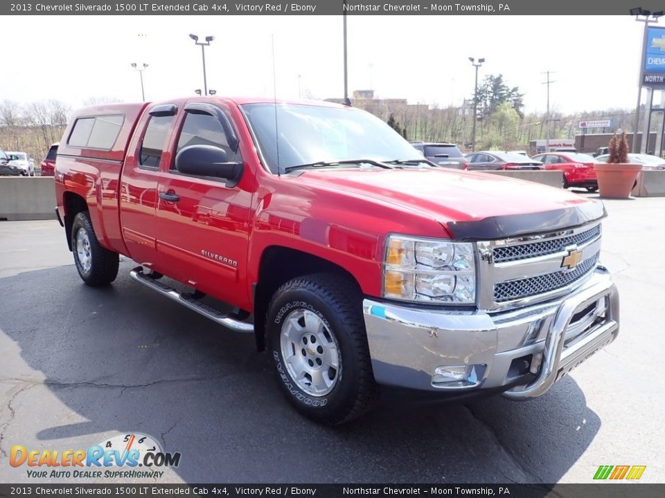 2013 Chevrolet Silverado 1500 LT Extended Cab 4x4 Victory Red / Ebony Photo #10