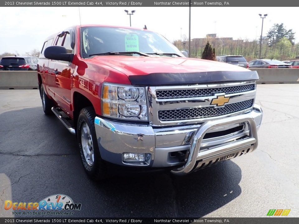 2013 Chevrolet Silverado 1500 LT Extended Cab 4x4 Victory Red / Ebony Photo #11