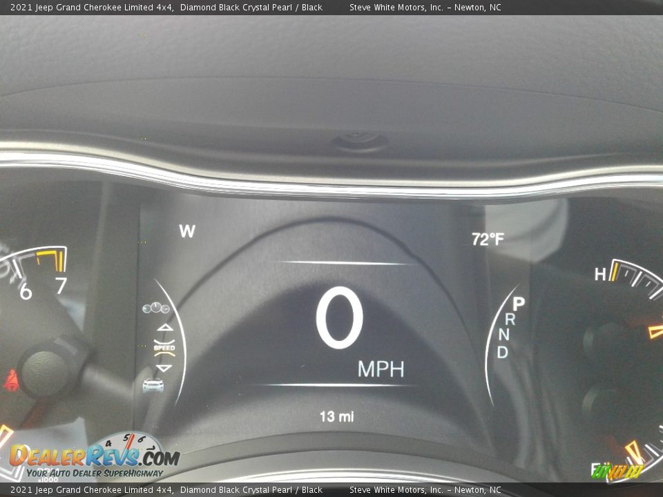 2021 Jeep Grand Cherokee Limited 4x4 Diamond Black Crystal Pearl / Black Photo #21