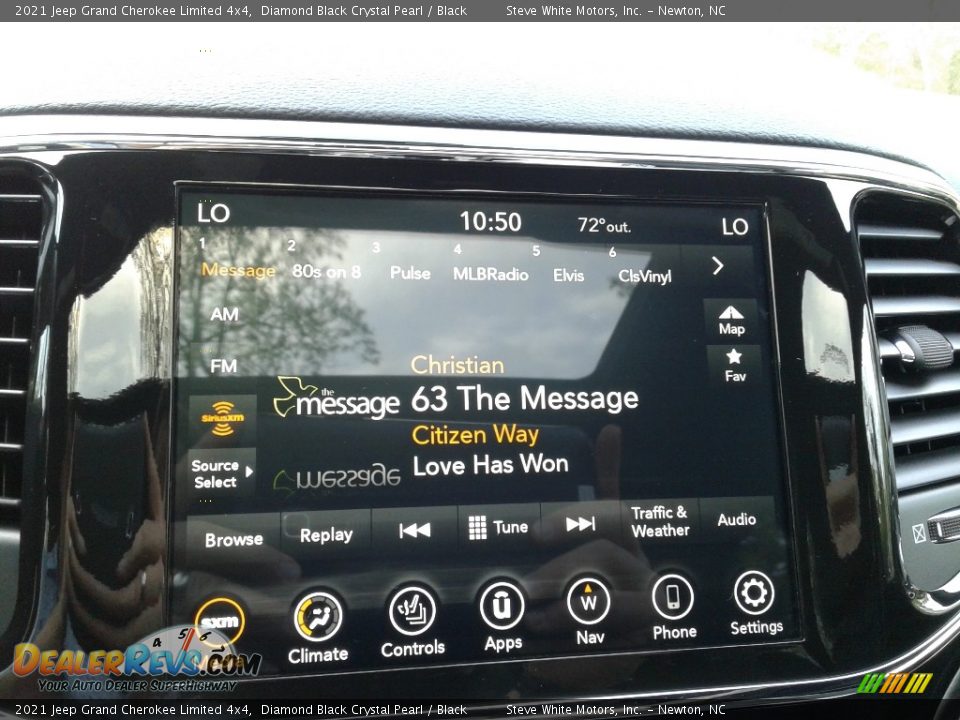 2021 Jeep Grand Cherokee Limited 4x4 Diamond Black Crystal Pearl / Black Photo #22