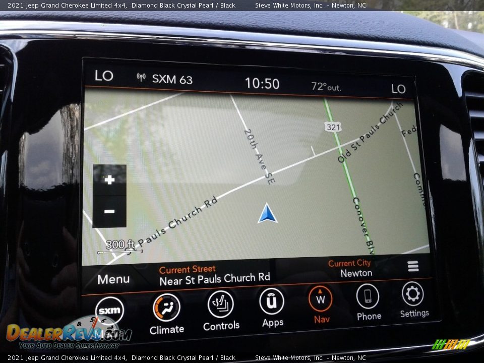 2021 Jeep Grand Cherokee Limited 4x4 Diamond Black Crystal Pearl / Black Photo #24