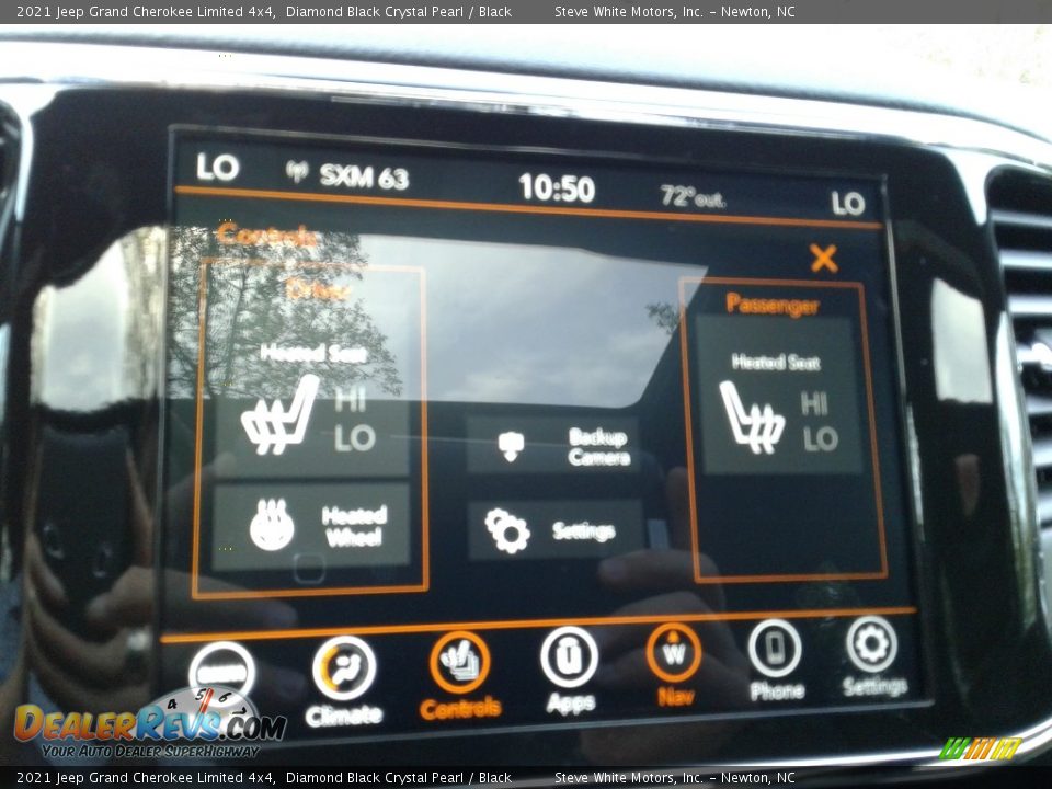 2021 Jeep Grand Cherokee Limited 4x4 Diamond Black Crystal Pearl / Black Photo #25