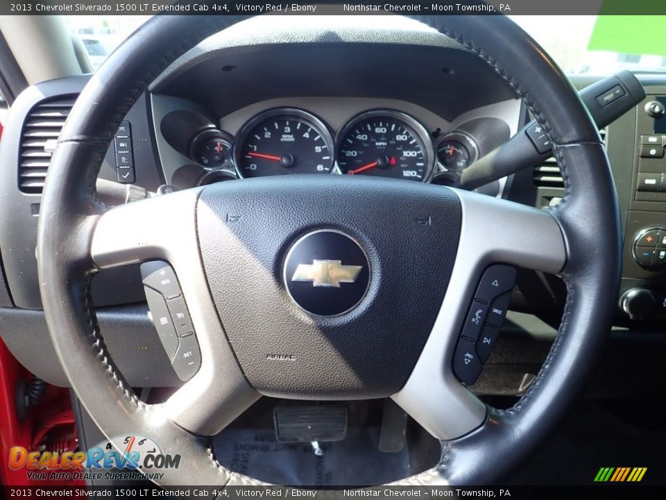 2013 Chevrolet Silverado 1500 LT Extended Cab 4x4 Victory Red / Ebony Photo #26