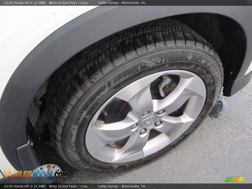 2018 Honda HR-V LX AWD White Orchid Pearl / Gray Photo #6