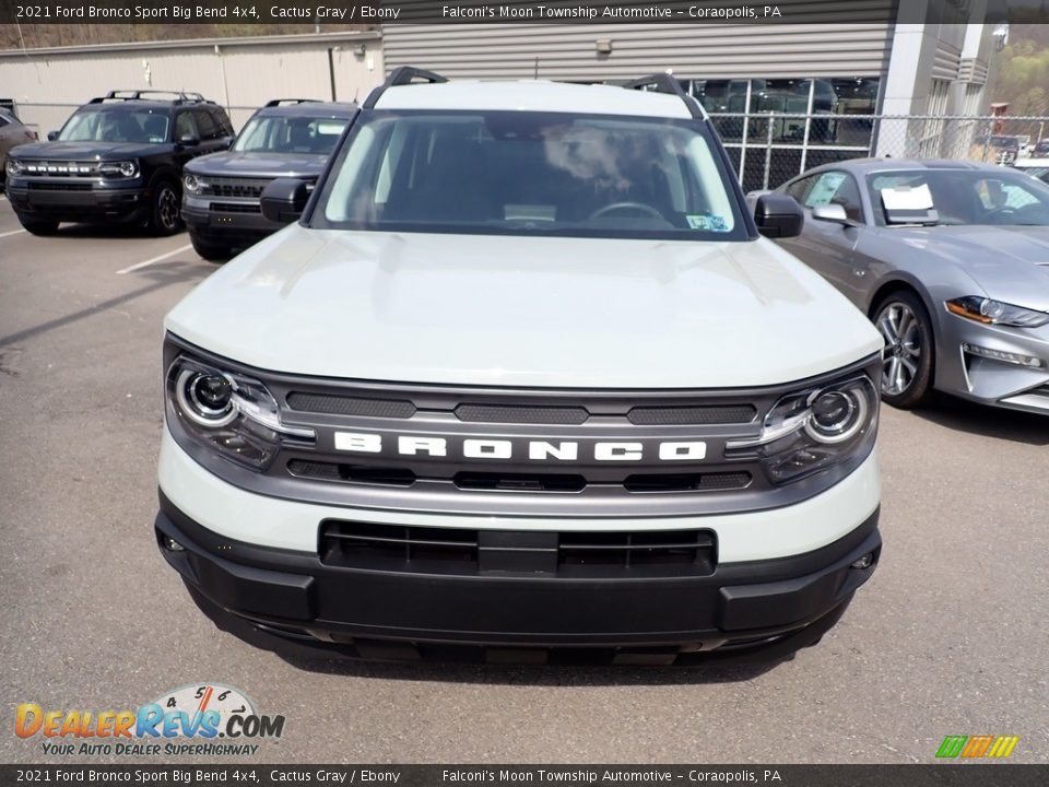 2021 Ford Bronco Sport Big Bend 4x4 Cactus Gray / Ebony Photo #4