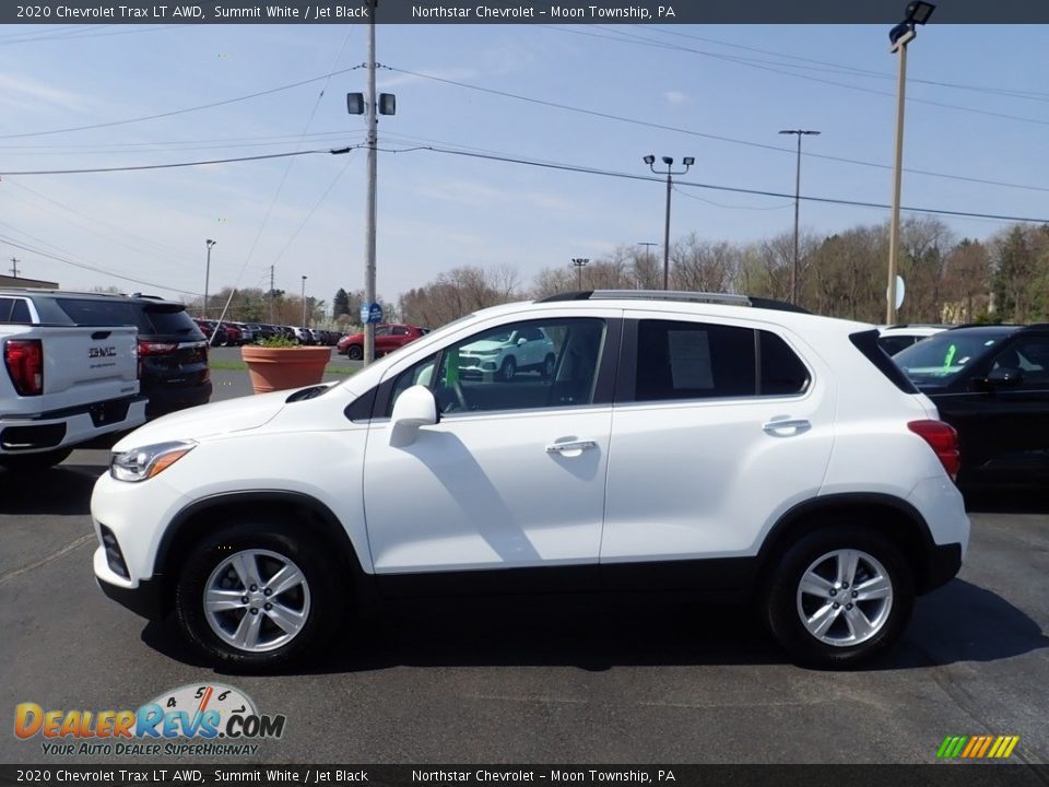 2020 Chevrolet Trax LT AWD Summit White / Jet Black Photo #2