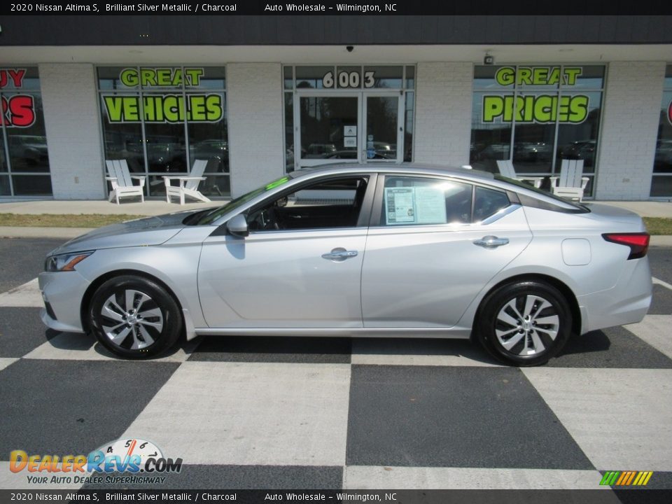 2020 Nissan Altima S Brilliant Silver Metallic / Charcoal Photo #1