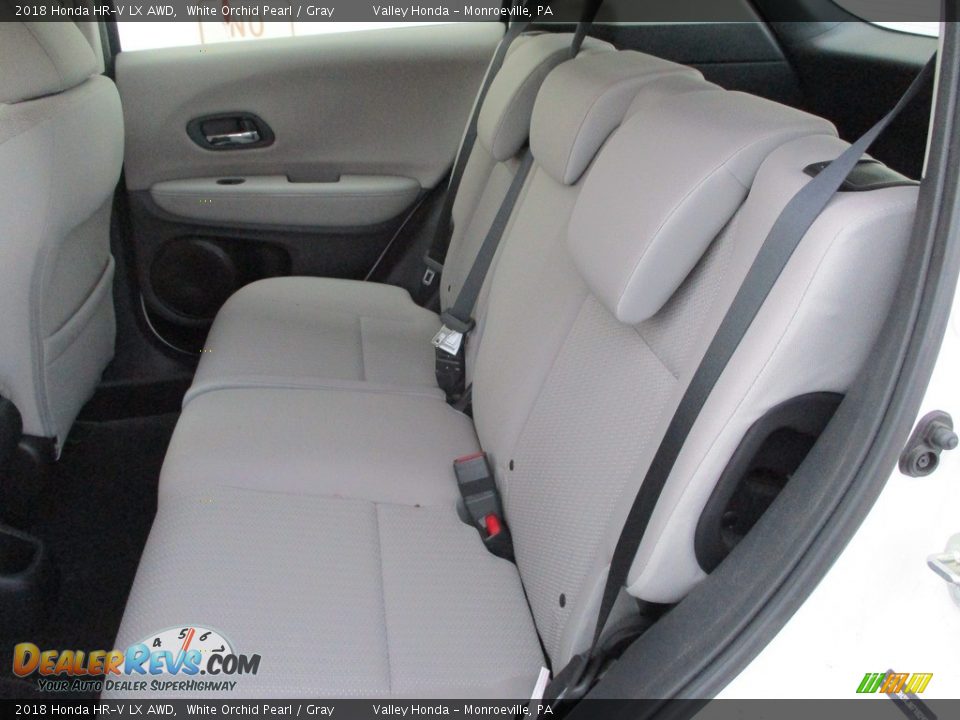 2018 Honda HR-V LX AWD White Orchid Pearl / Gray Photo #12