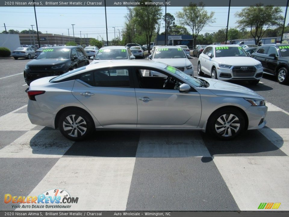 2020 Nissan Altima S Brilliant Silver Metallic / Charcoal Photo #3