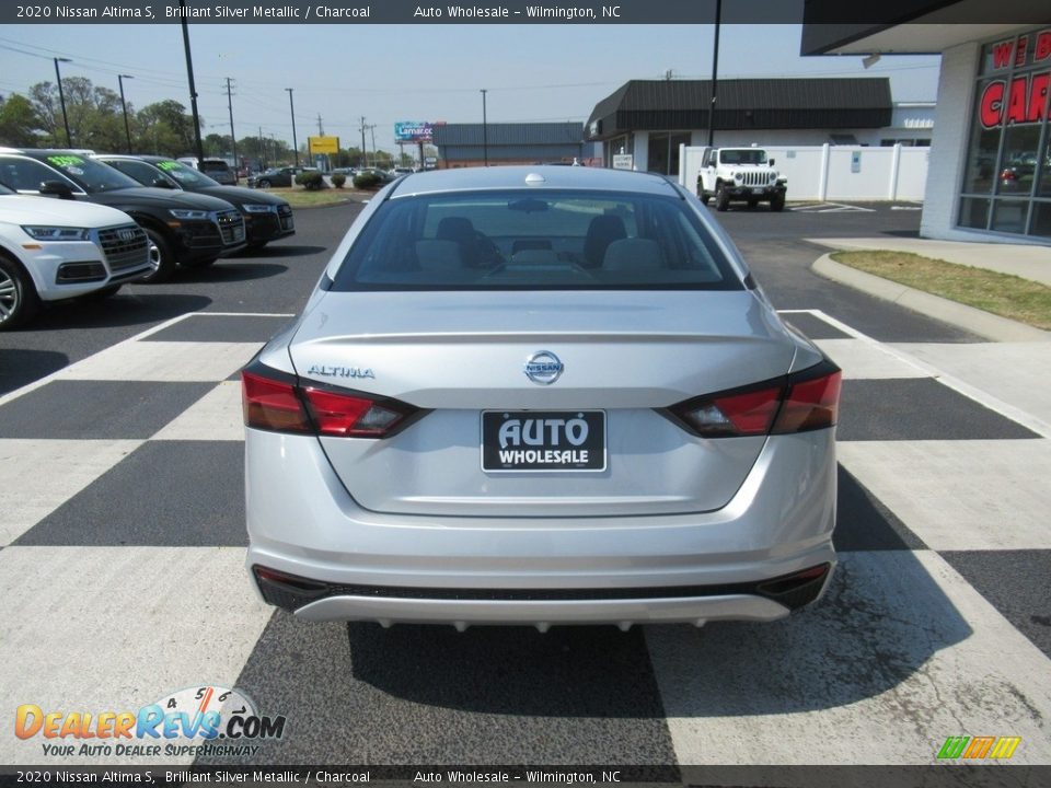 2020 Nissan Altima S Brilliant Silver Metallic / Charcoal Photo #4