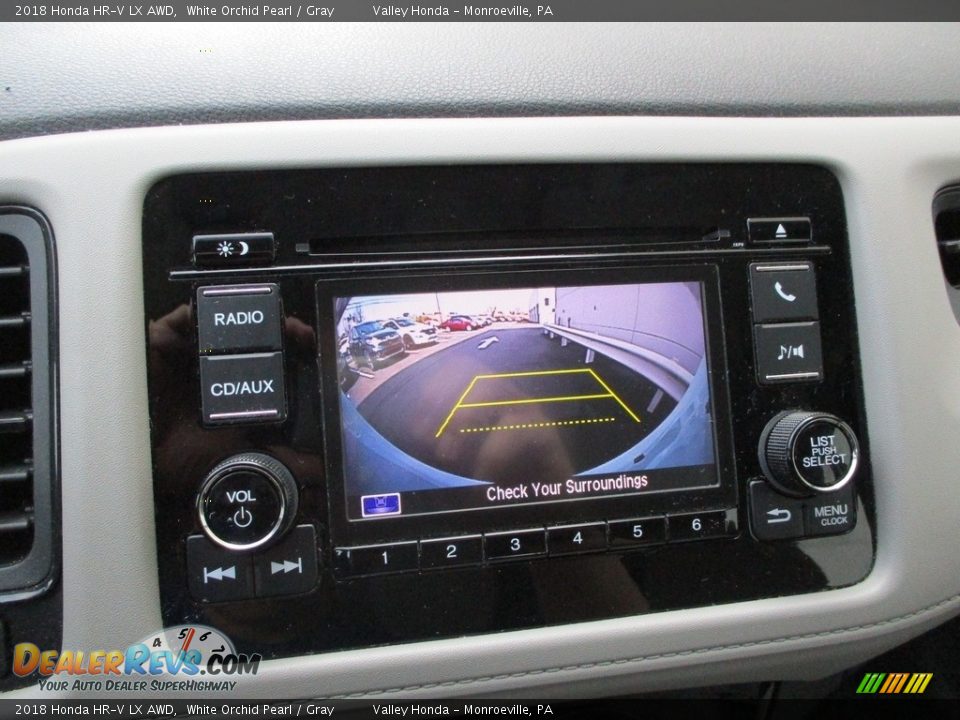 2018 Honda HR-V LX AWD White Orchid Pearl / Gray Photo #15
