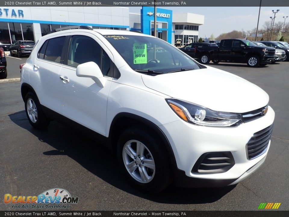 2020 Chevrolet Trax LT AWD Summit White / Jet Black Photo #8