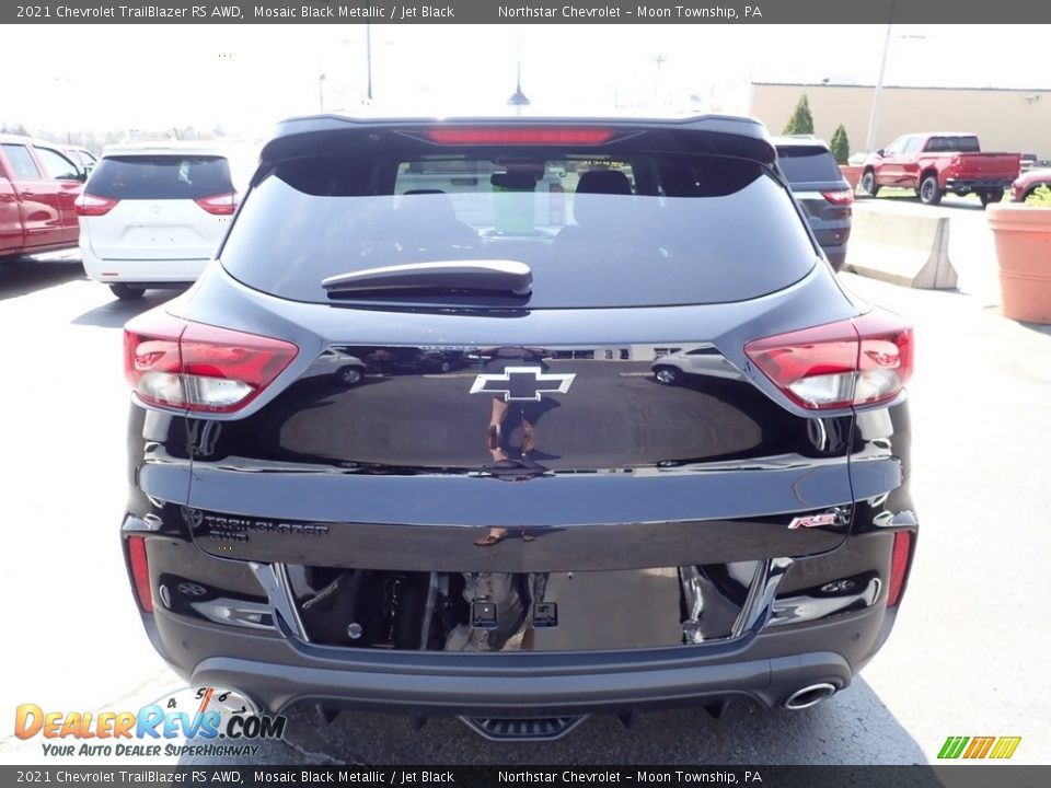 2021 Chevrolet TrailBlazer RS AWD Mosaic Black Metallic / Jet Black Photo #4