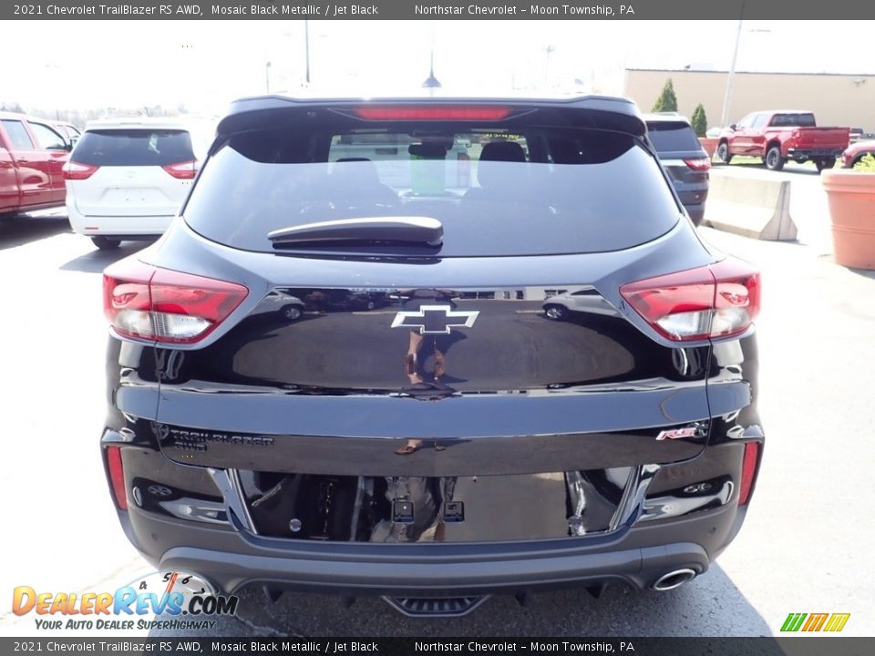 2021 Chevrolet Trailblazer RS AWD Mosaic Black Metallic / Jet Black Photo #4