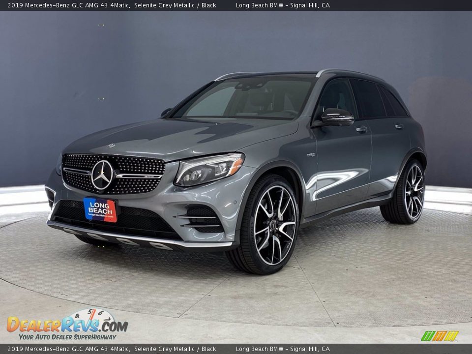 2019 Mercedes-Benz GLC AMG 43 4Matic Selenite Grey Metallic / Black Photo #3