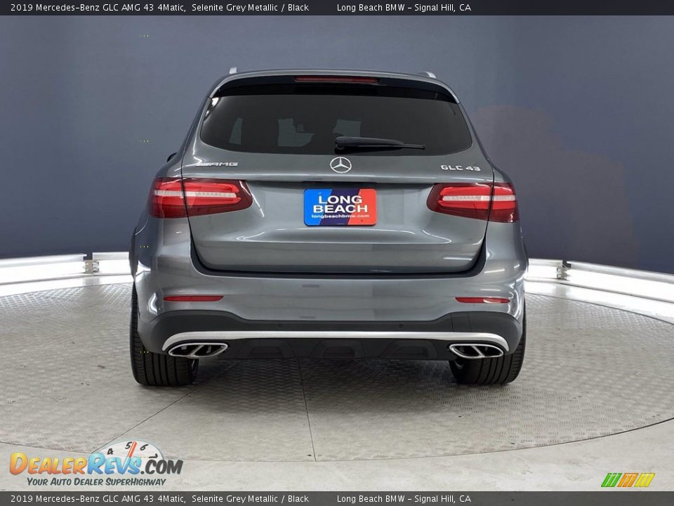 2019 Mercedes-Benz GLC AMG 43 4Matic Selenite Grey Metallic / Black Photo #4