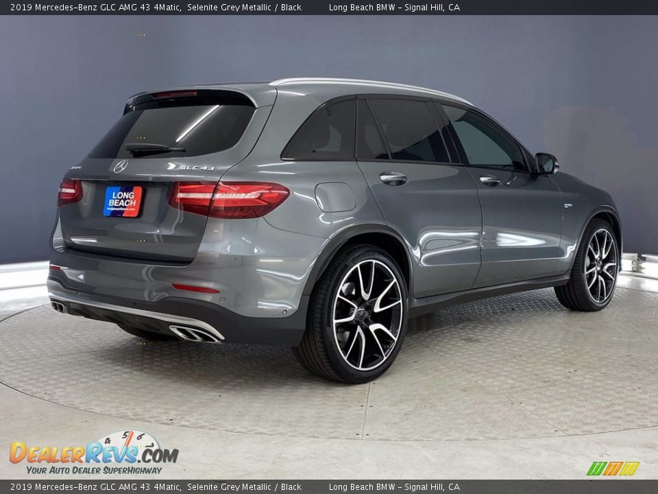 2019 Mercedes-Benz GLC AMG 43 4Matic Selenite Grey Metallic / Black Photo #5