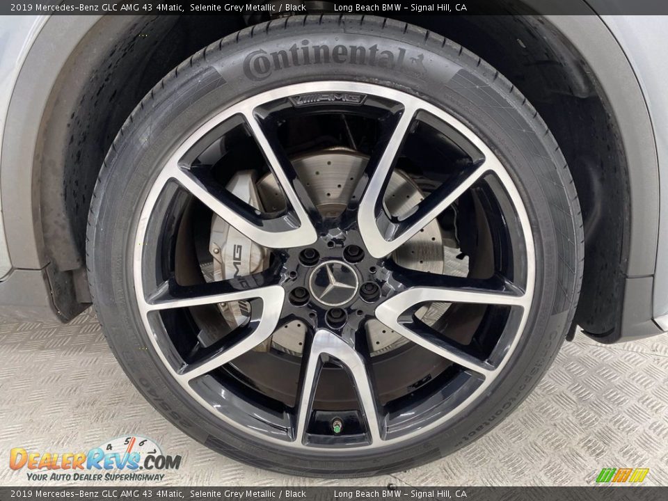 2019 Mercedes-Benz GLC AMG 43 4Matic Selenite Grey Metallic / Black Photo #6