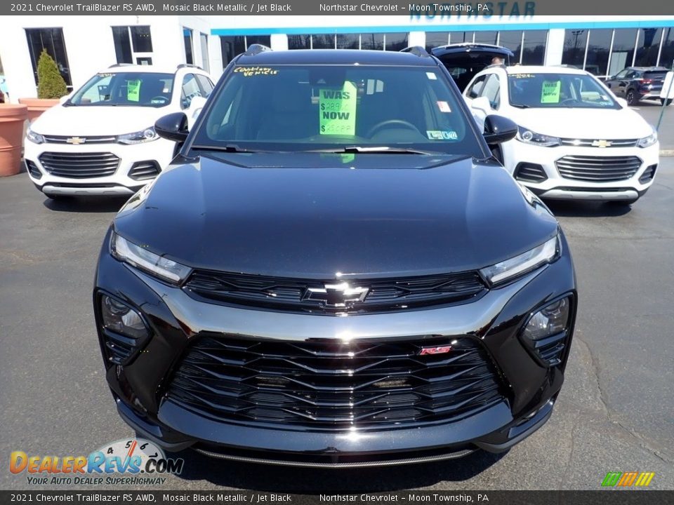 2021 Chevrolet Trailblazer RS AWD Mosaic Black Metallic / Jet Black Photo #9