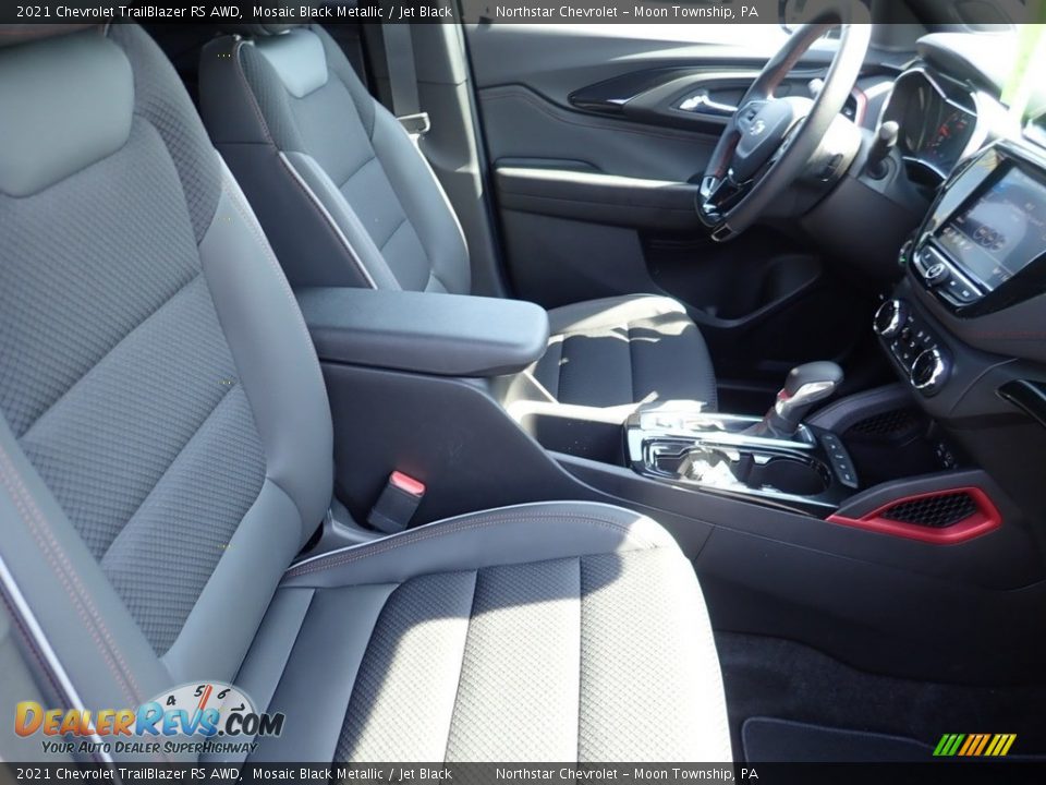 2021 Chevrolet TrailBlazer RS AWD Mosaic Black Metallic / Jet Black Photo #11