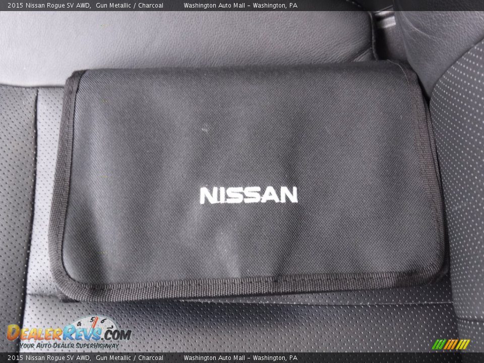 2015 Nissan Rogue SV AWD Gun Metallic / Charcoal Photo #28