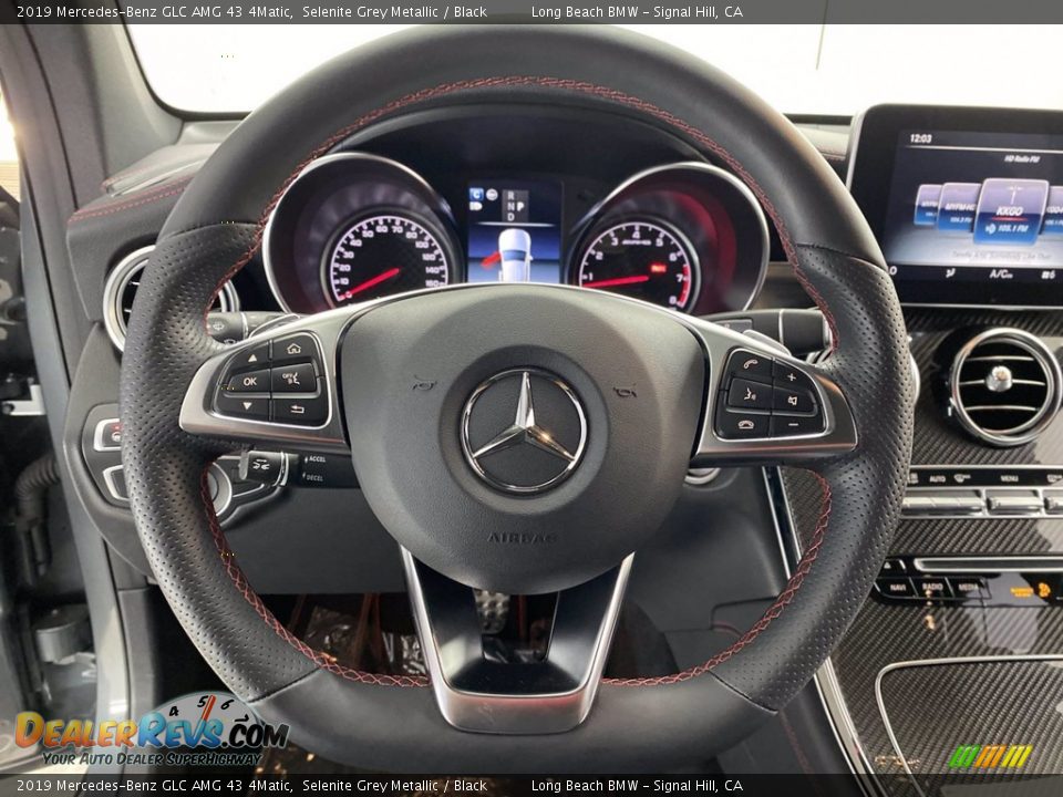 2019 Mercedes-Benz GLC AMG 43 4Matic Selenite Grey Metallic / Black Photo #18