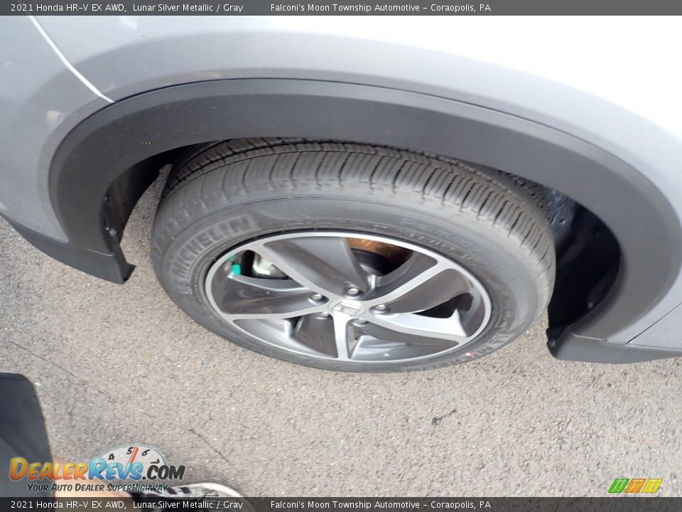 2021 Honda HR-V EX AWD Lunar Silver Metallic / Gray Photo #2