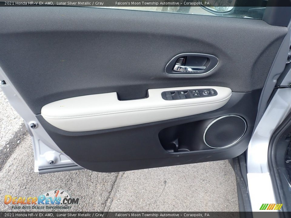 2021 Honda HR-V EX AWD Lunar Silver Metallic / Gray Photo #9