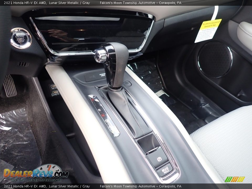 2021 Honda HR-V EX AWD Lunar Silver Metallic / Gray Photo #13