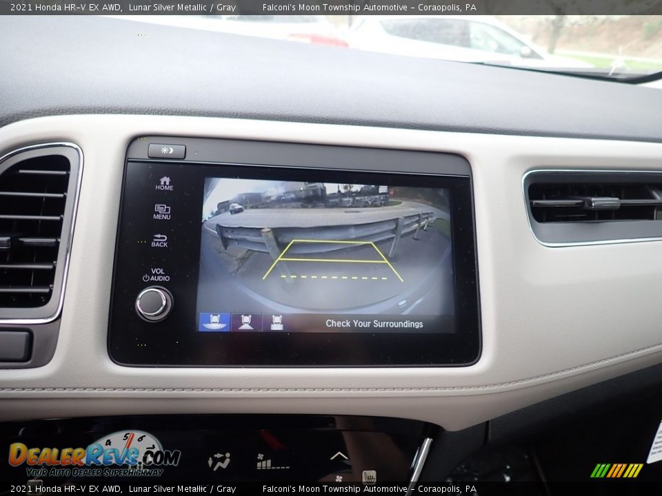 2021 Honda HR-V EX AWD Lunar Silver Metallic / Gray Photo #15