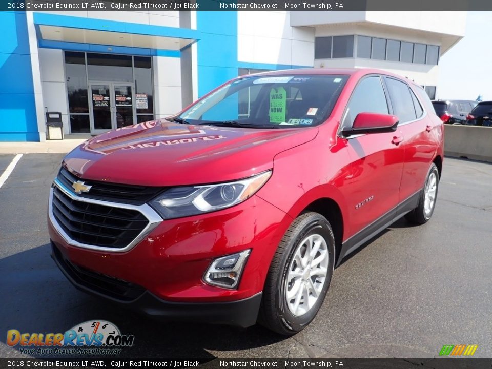 2018 Chevrolet Equinox LT AWD Cajun Red Tintcoat / Jet Black Photo #2