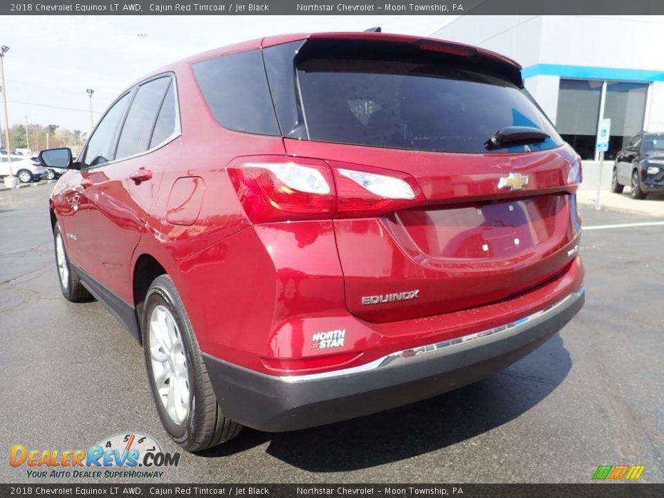 2018 Chevrolet Equinox LT AWD Cajun Red Tintcoat / Jet Black Photo #5