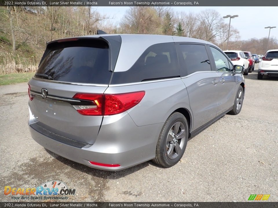 2022 Honda Odyssey EX Lunar Silver Metallic / Mocha Photo #4