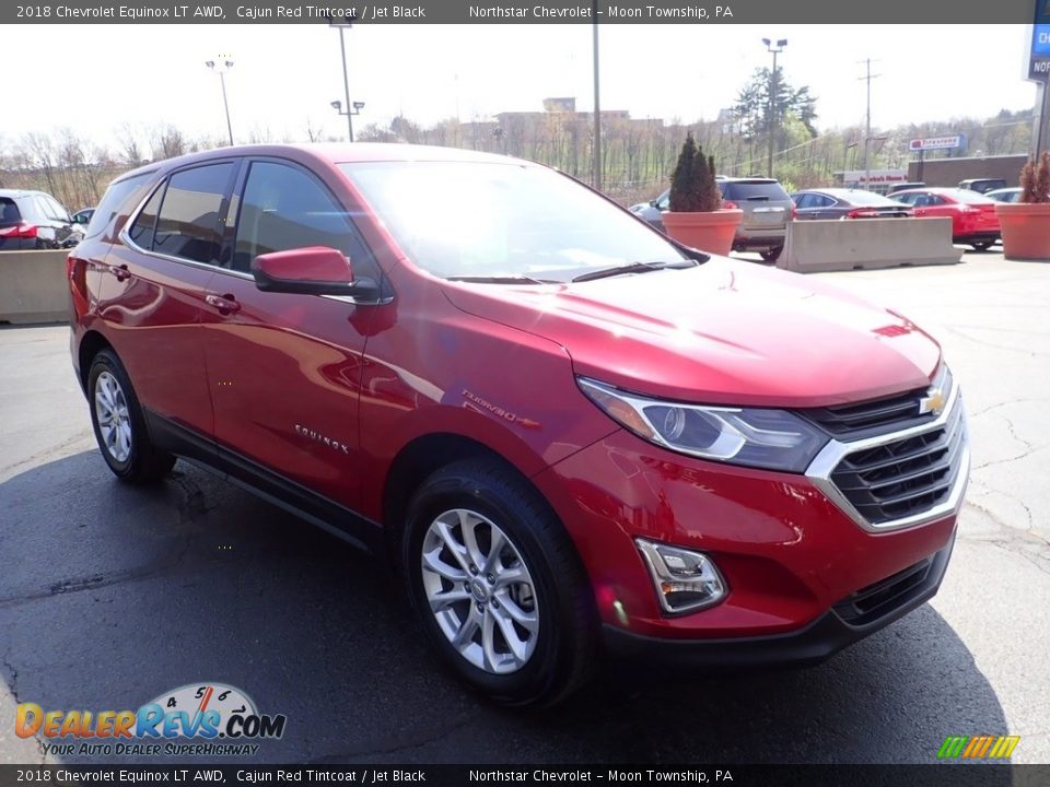 2018 Chevrolet Equinox LT AWD Cajun Red Tintcoat / Jet Black Photo #11