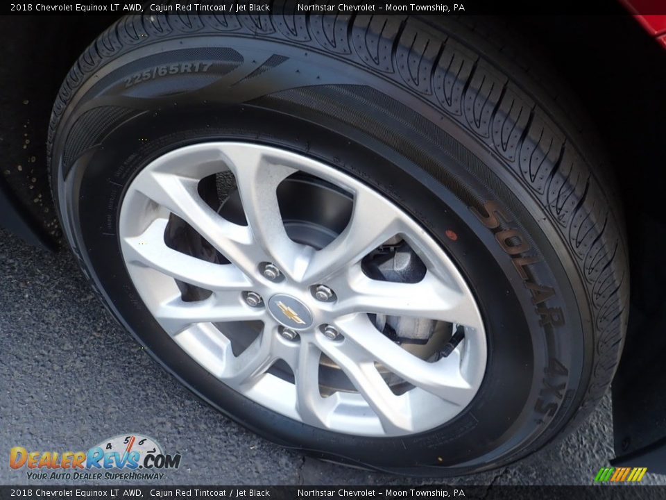 2018 Chevrolet Equinox LT AWD Cajun Red Tintcoat / Jet Black Photo #14