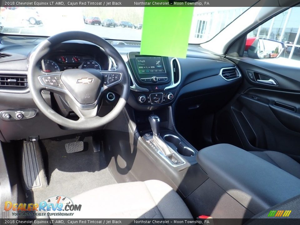 2018 Chevrolet Equinox LT AWD Cajun Red Tintcoat / Jet Black Photo #22