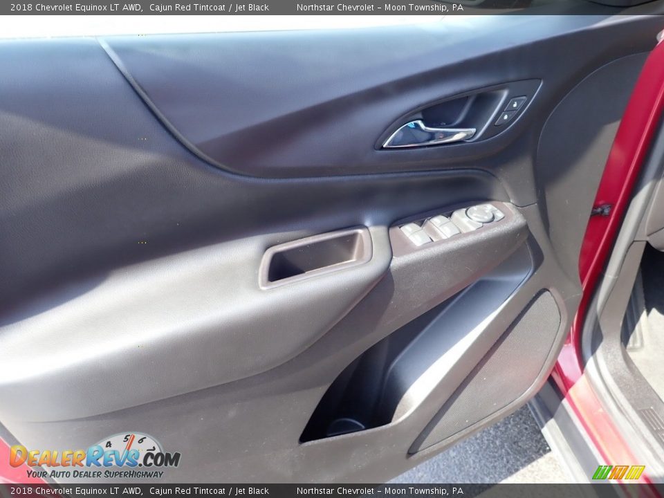 2018 Chevrolet Equinox LT AWD Cajun Red Tintcoat / Jet Black Photo #24